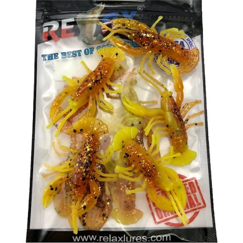 5,5 см) (Силиконовые приманки RELAX Crawfish 2" (5,5 см) -CRF2-L017 (10) -7730