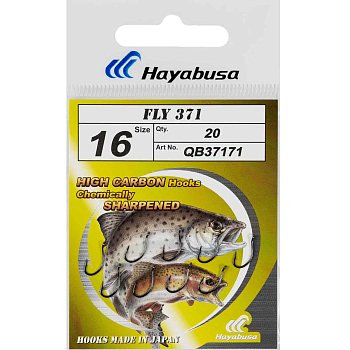 Крючки Hayabusa Fly 371 B.Ni. (20шт)