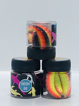 Силиконовые приманки Neon 68 Maggot