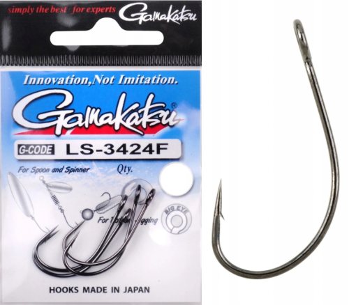 Крючки Gamakatsu LS-3424F -№6 (NS Black)