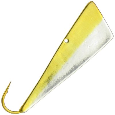 Топорик) (Блесна RB Parus (Топорик) 17 гр.-04 серебрение/золочение, 58мм