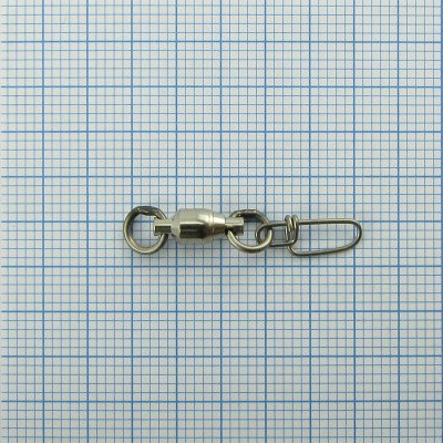 Застежка Yarie Crosslock Snap With Bearing No.554 -50LB (22,7кг), (3 шт)-663