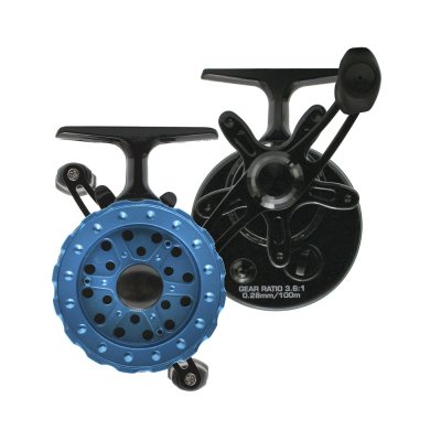 Катушка зимняя Stinger ForceAge Ice 65, 160гр, 0,28мм/100м (4322)